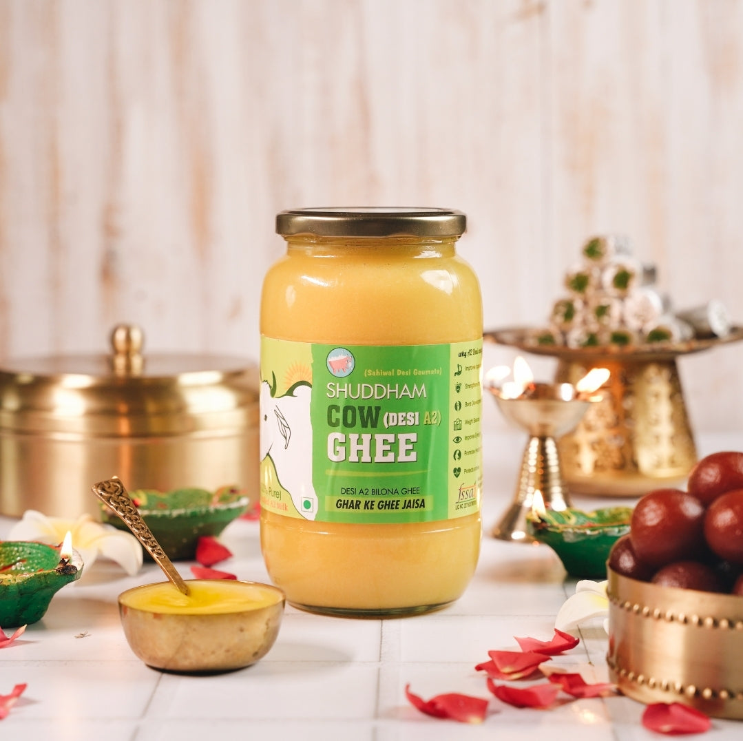1 Ltrs Shuddham Organics Pure A2 Ghee
