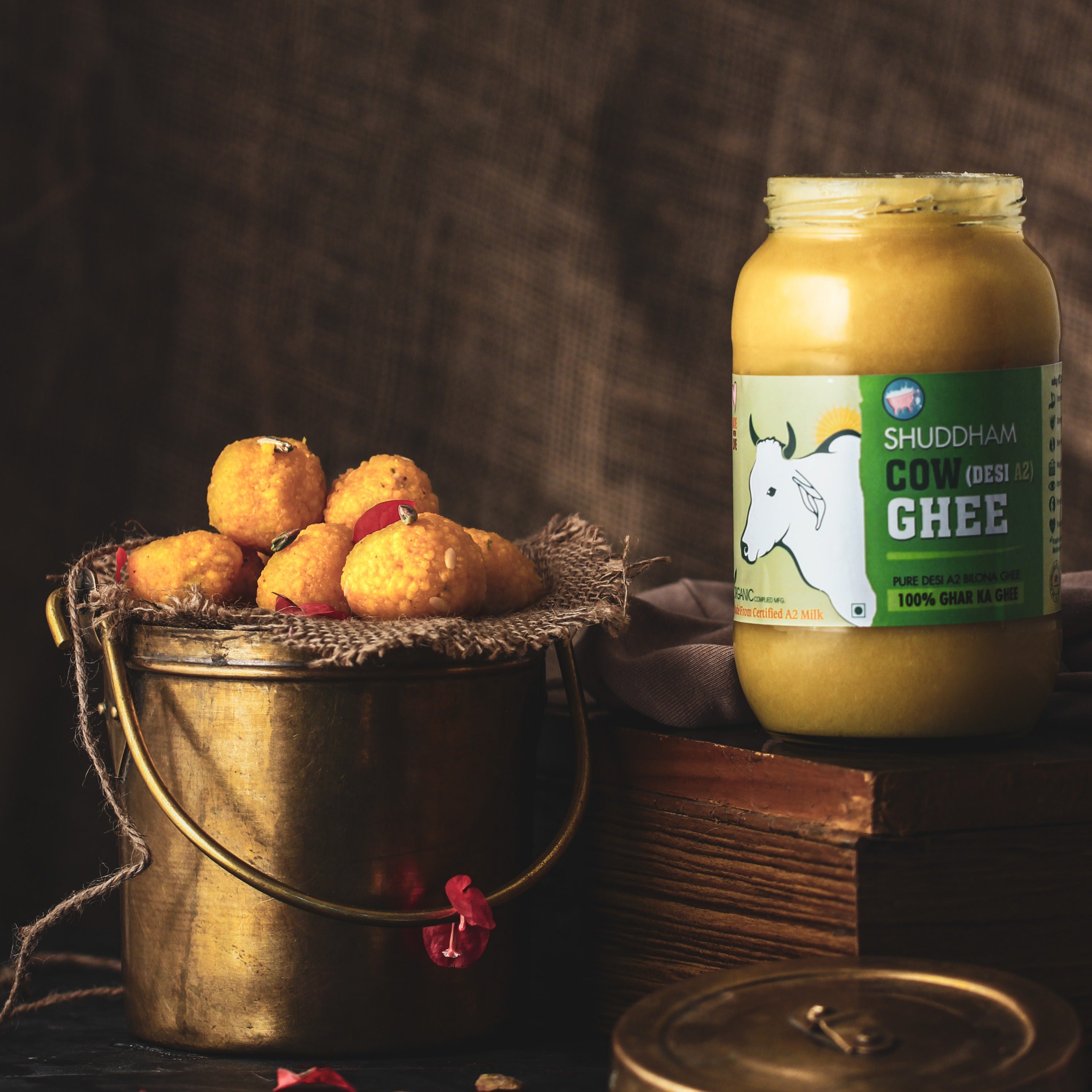 3 Ltrs Shuddham Organics Pure A2 Ghee