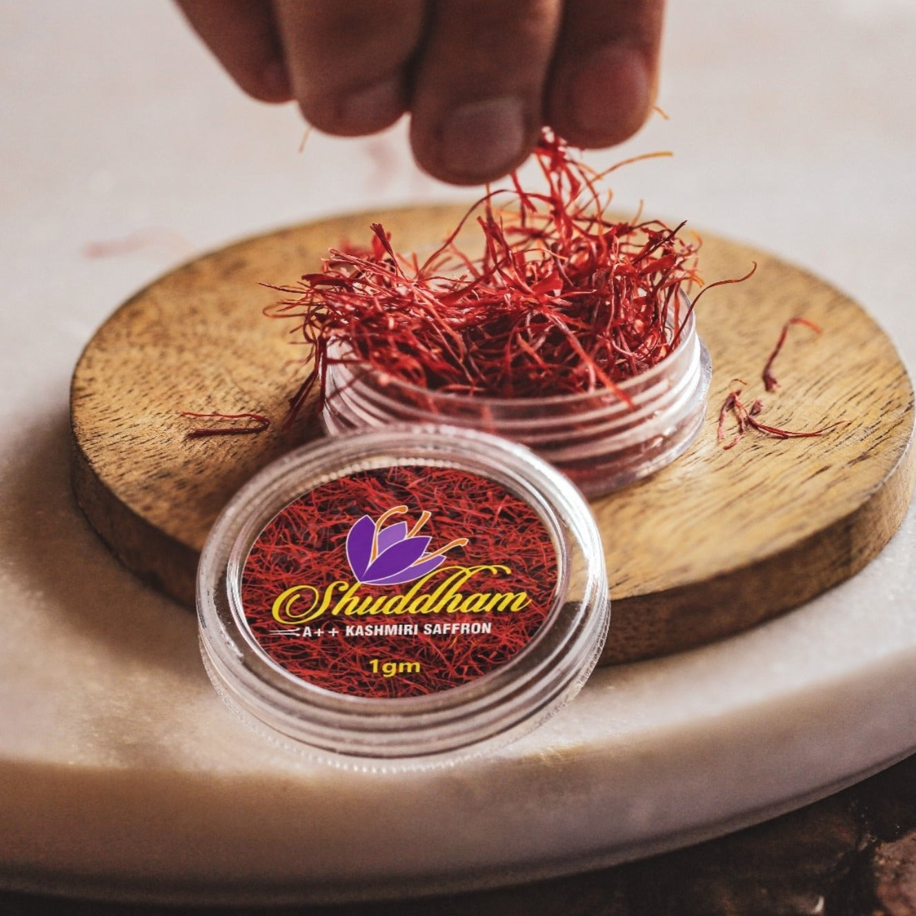 WAO pack of Wild Honey, Saffron & Herbal Jaggery Powder.