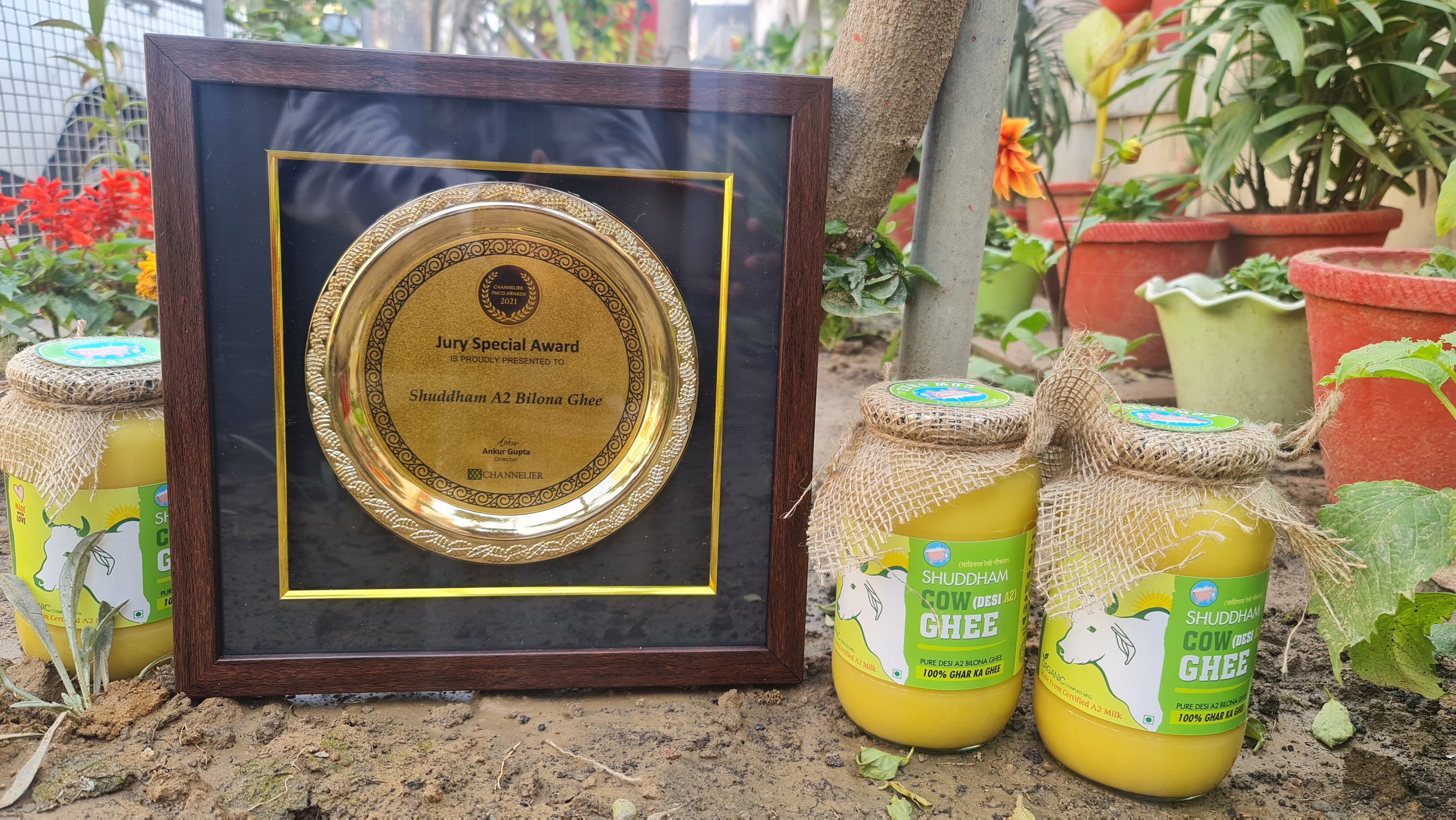 Shuddham Ghee Awarded with FMCG Award  2021- Channelier