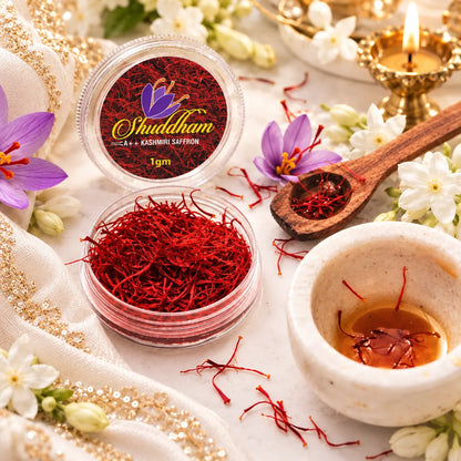 Shuddham Safrron Pure &amp; Premium A++ Grade (1 Gm)