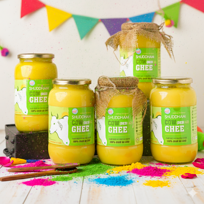 5 Ltrs Shuddham Organics Pure A2 Ghee