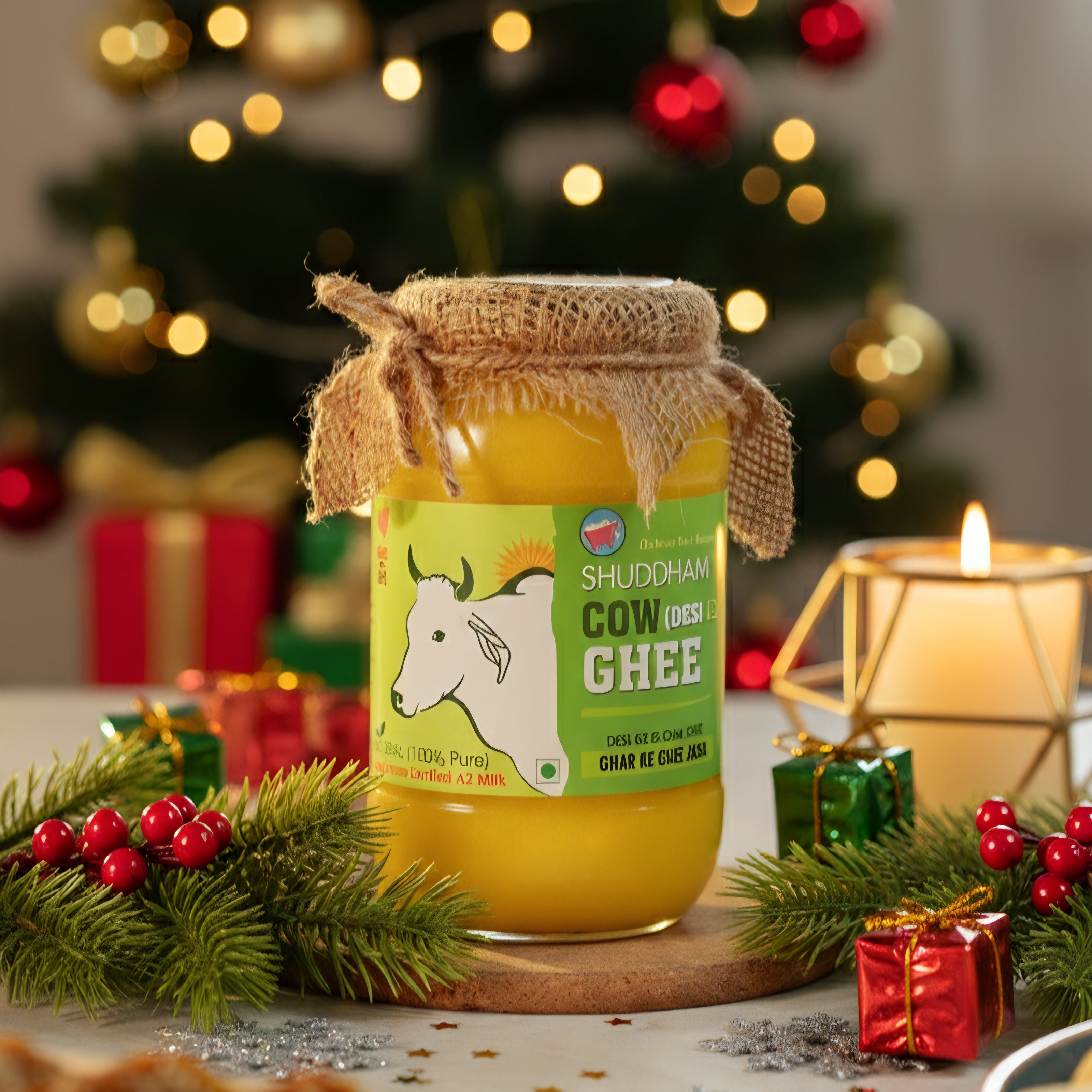 1 Ltrs Shuddham Organics Pure A2 Ghee