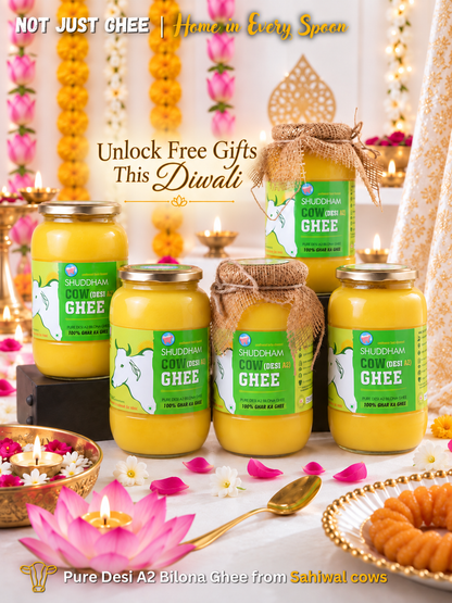 5 Ltrs Shuddham Organics Pure A2 Ghee