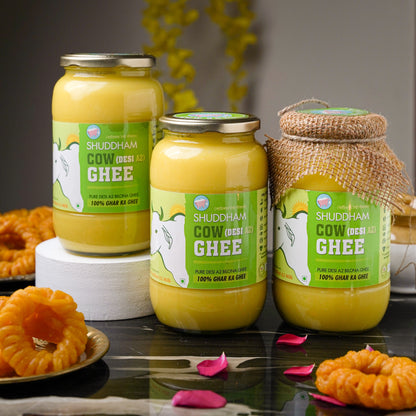 3 Ltrs Shuddham Organics Pure A2 Ghee