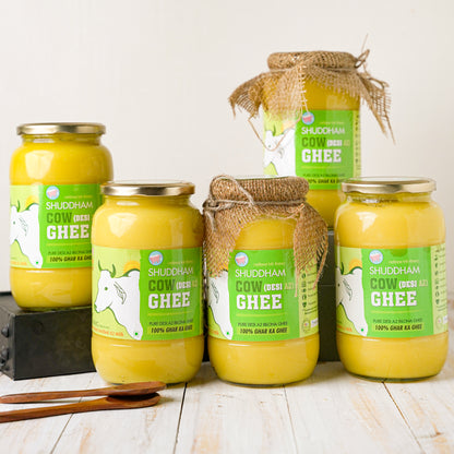 5 Ltrs Shuddham Organics Pure A2 Ghee
