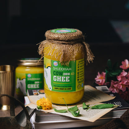 1 Ltrs Shuddham Organics Pure A2 Ghee