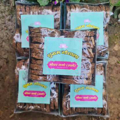 100 Pieces Desi Cow Dung Cakes