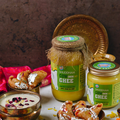 3 Ltrs Shuddham Organics Pure A2 Ghee