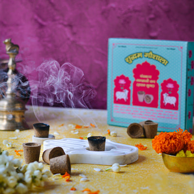 2 Boxes of Gau Sambrani Cups
