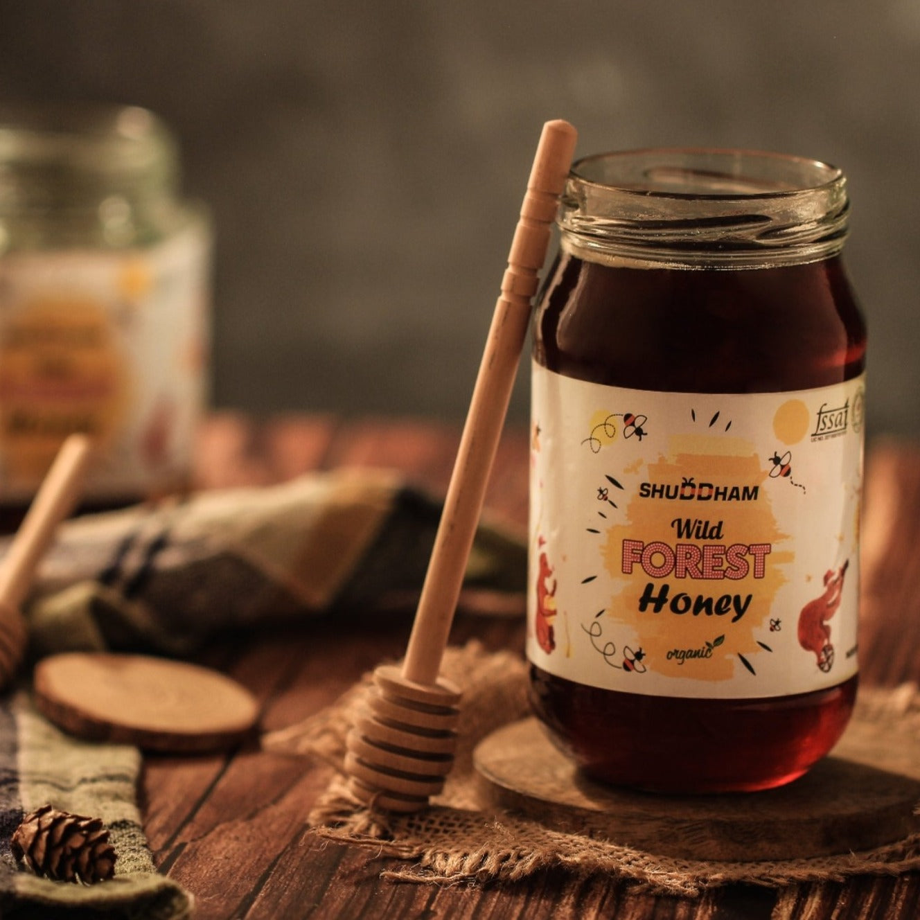 Shuddham Honey wild Forest (500 Gms) Shipping: 30₹